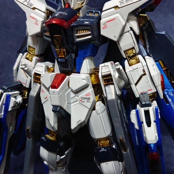 金の衝撃 RG 1/144 ストライクフリーダムガンダム［チタニウム