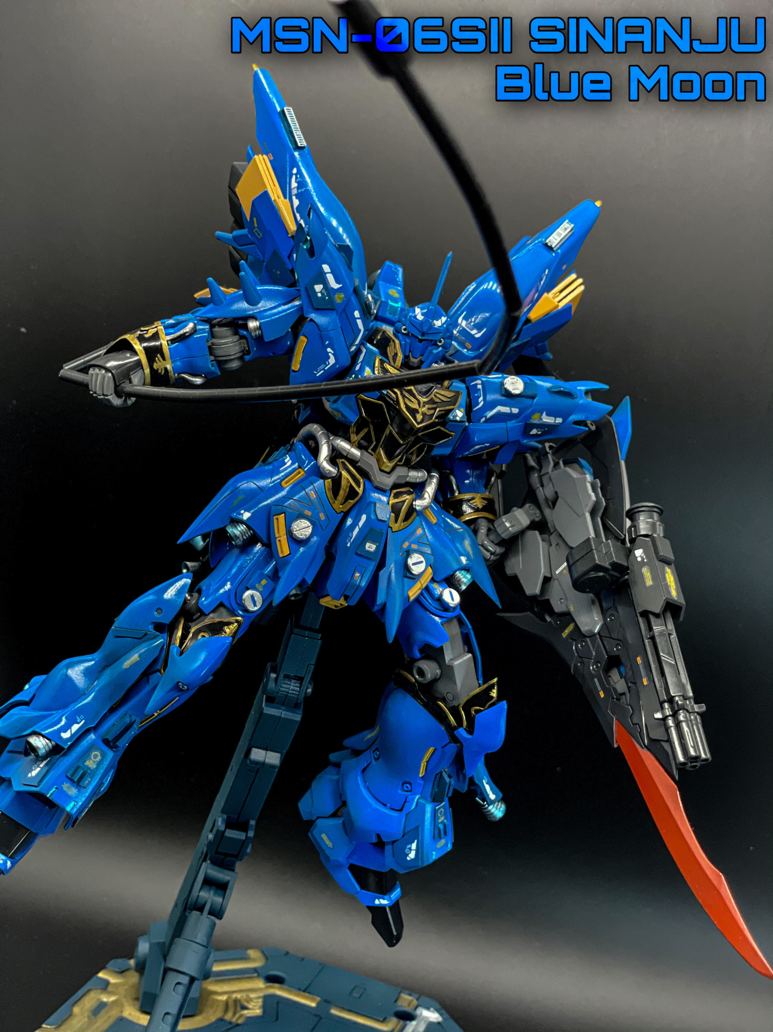 シナンジュ・ブルームーン｜ハヤブサ屋さんのガンプラ作品｜GUNSTA