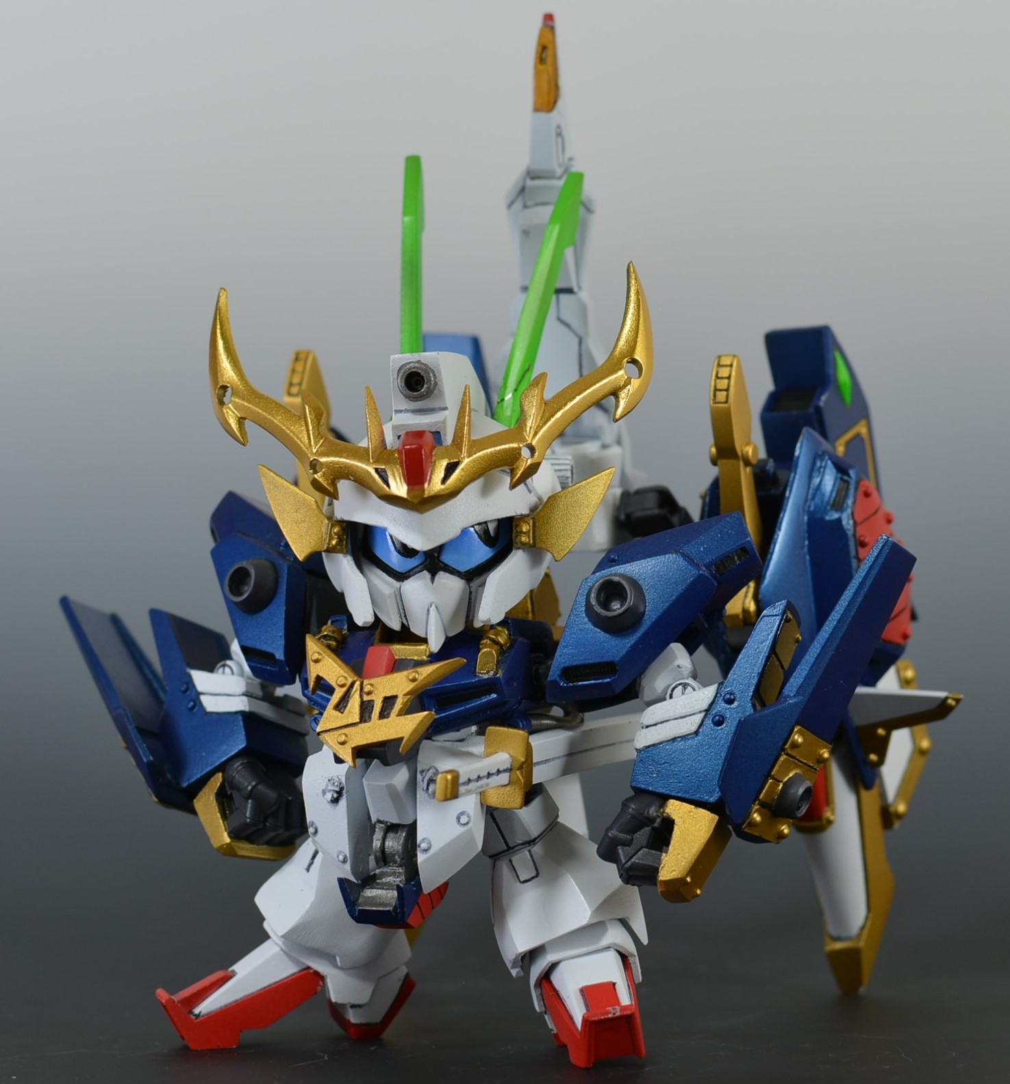 LGBB鋼丸”からくり一門鉄機武者”｜五番らいとさんのガンプラ作品