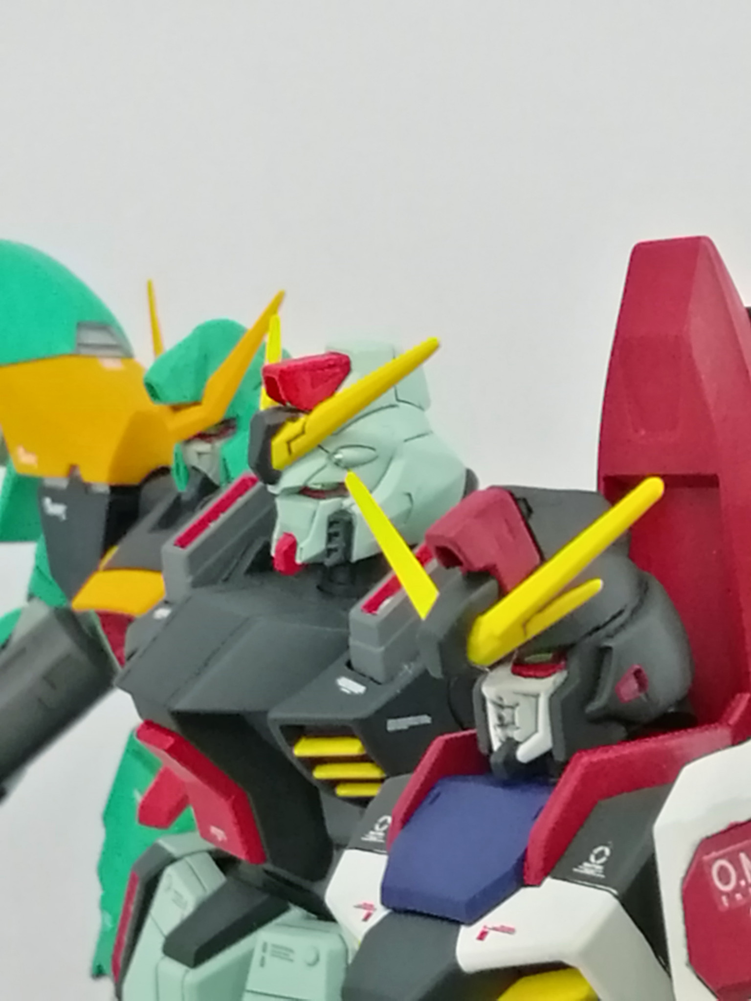 フォビドゥン、レイダー、カラミティ｜himaganotaさんのガンプラ作品