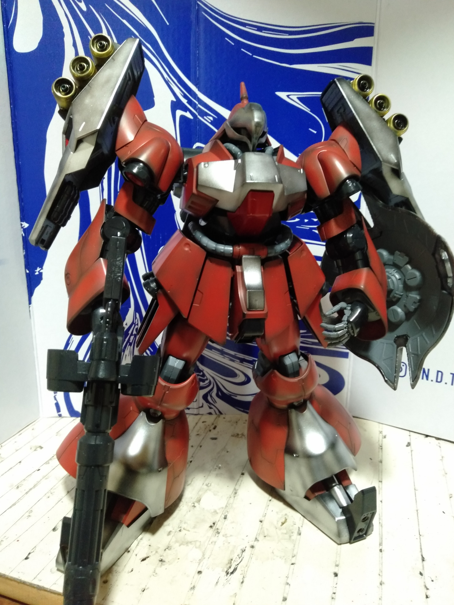 RE/100クエス・エア専用ヤクト・ドーガ｜猫親父さんのガンプラ作品