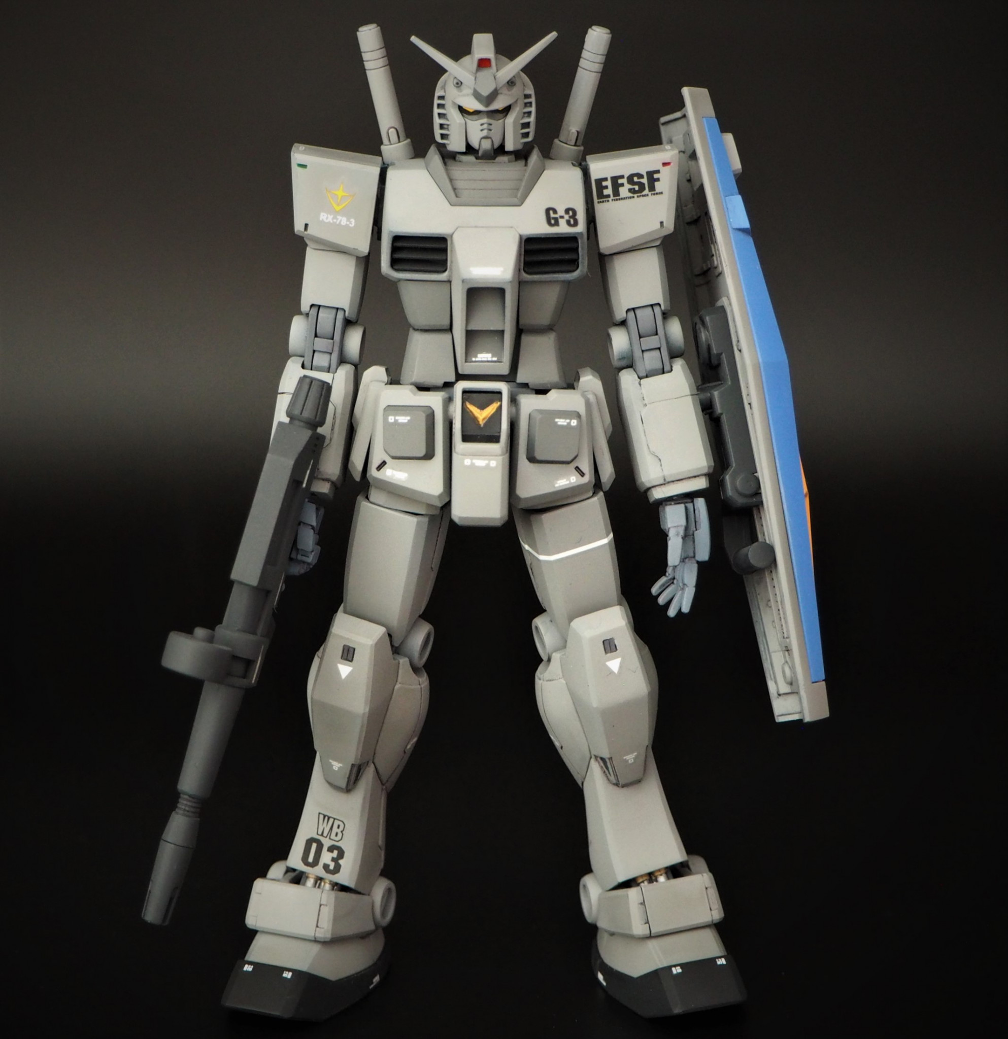 010 G-3ガンダム（三兄弟同時製作 その1）｜TEAM〇NISHI－54