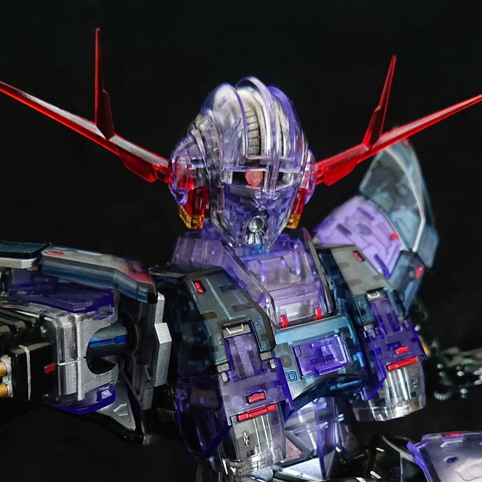 RG ジオング（クリア限定）｜シュリンプさんのガンプラ作品｜GUNSTA