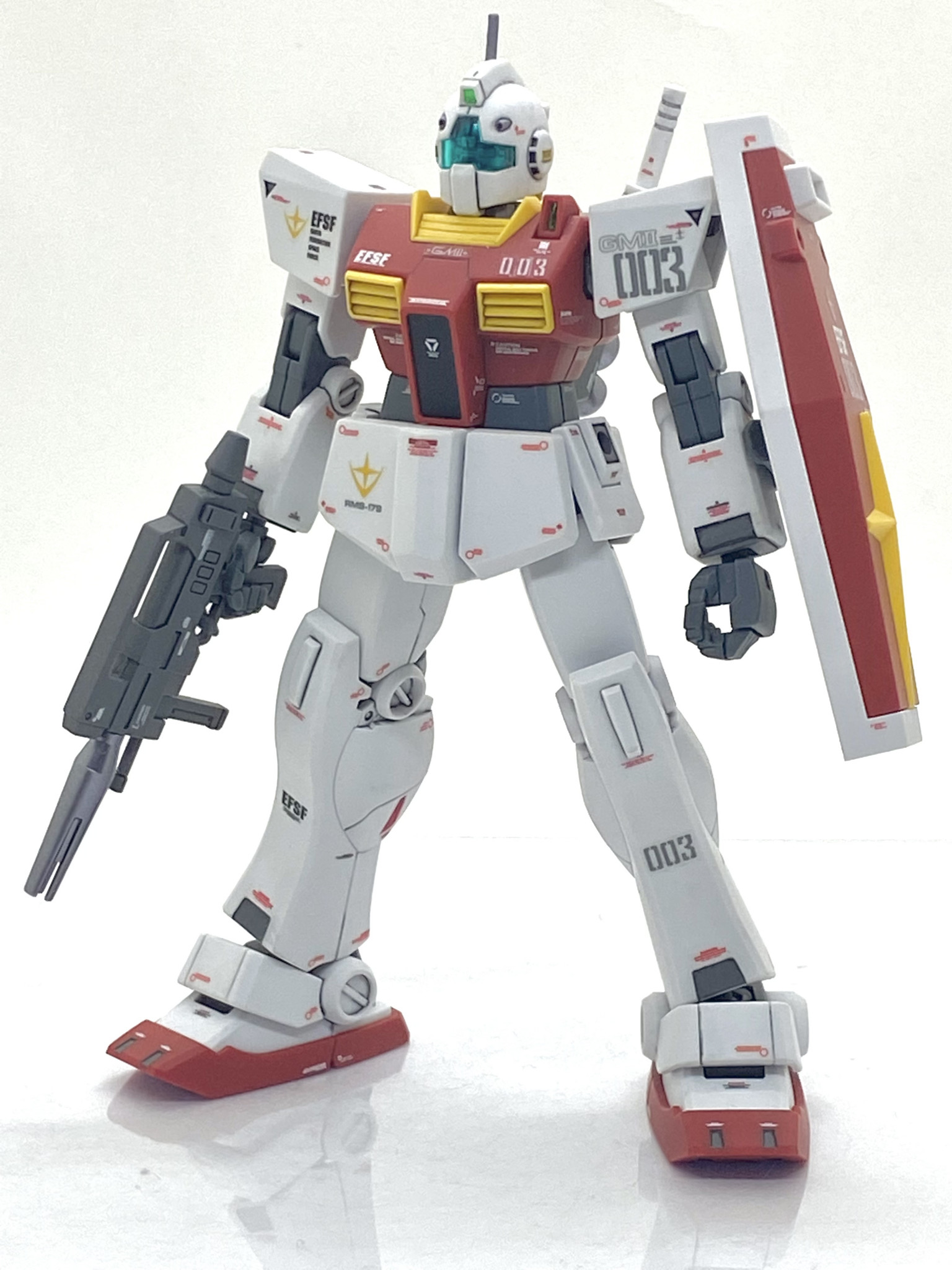 HGUC No.131 RMS-179 ジムⅡ｜ウサ男さんのガンプラ作品｜GUNSTA