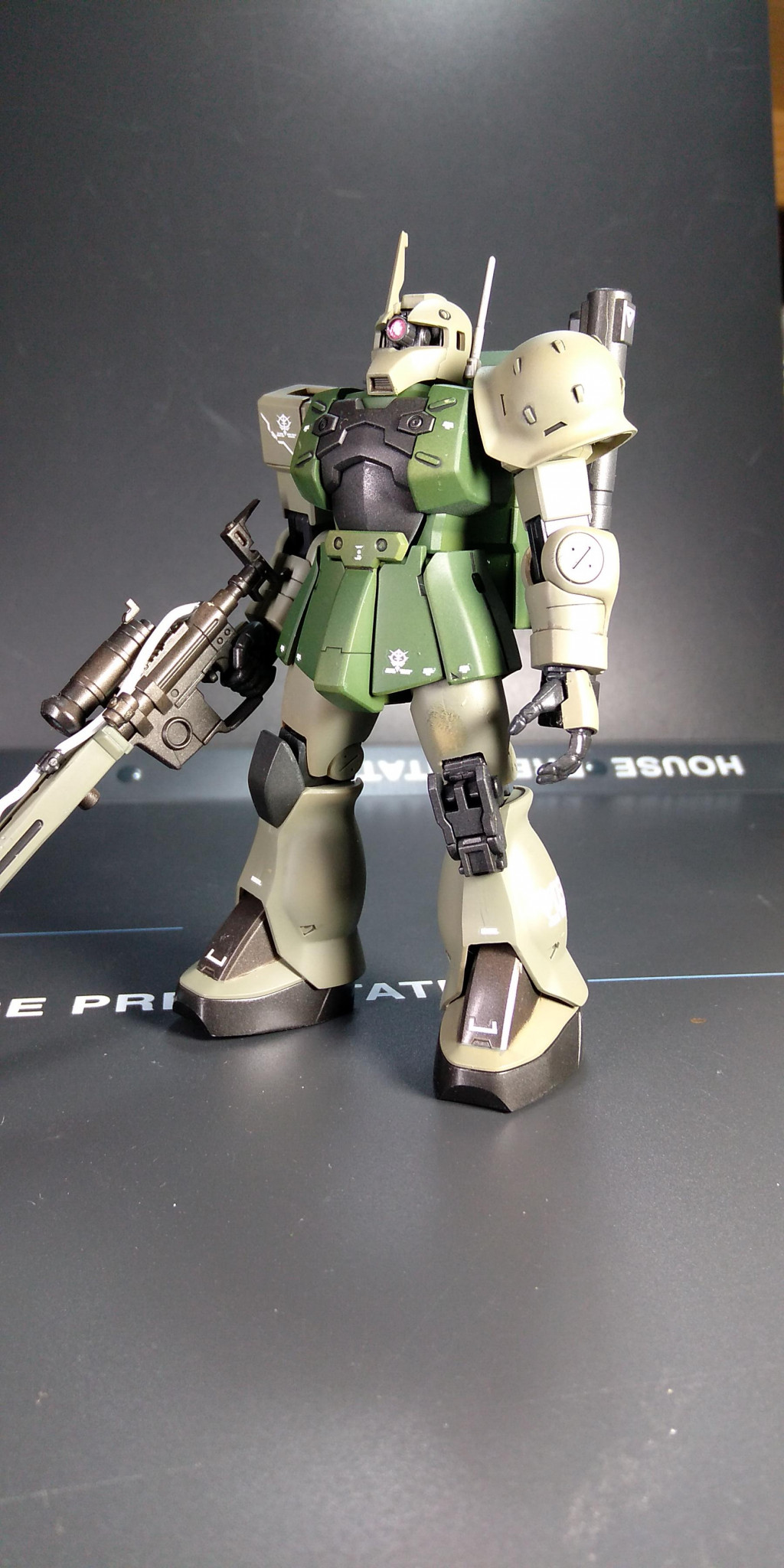 HG ザクⅠスナイパータイプ 全塗装｜ふぁぶりかさんのガンプラ作品