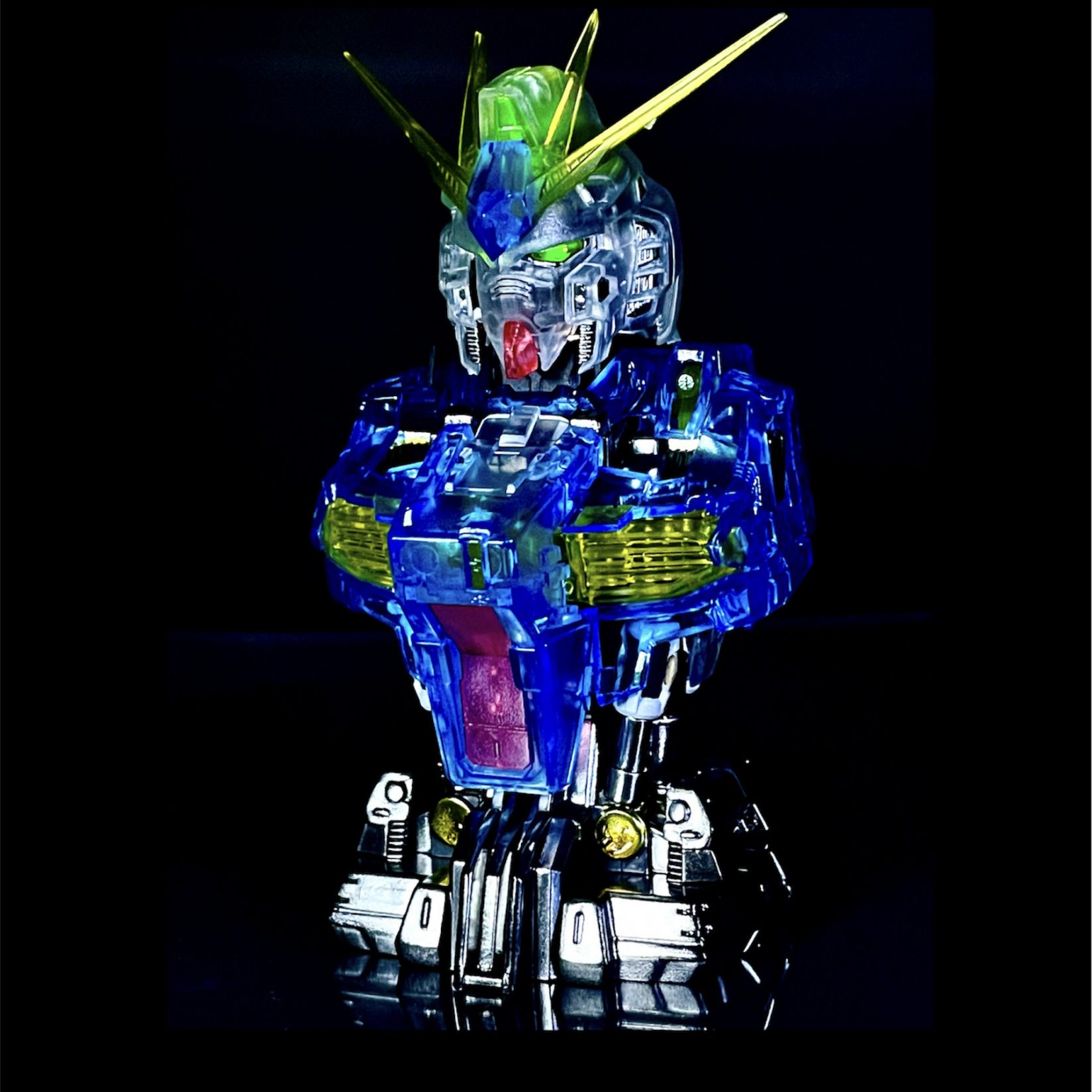 メカニカルバスト νガンダム｜@nishizamurai2さんのガンプラ作品