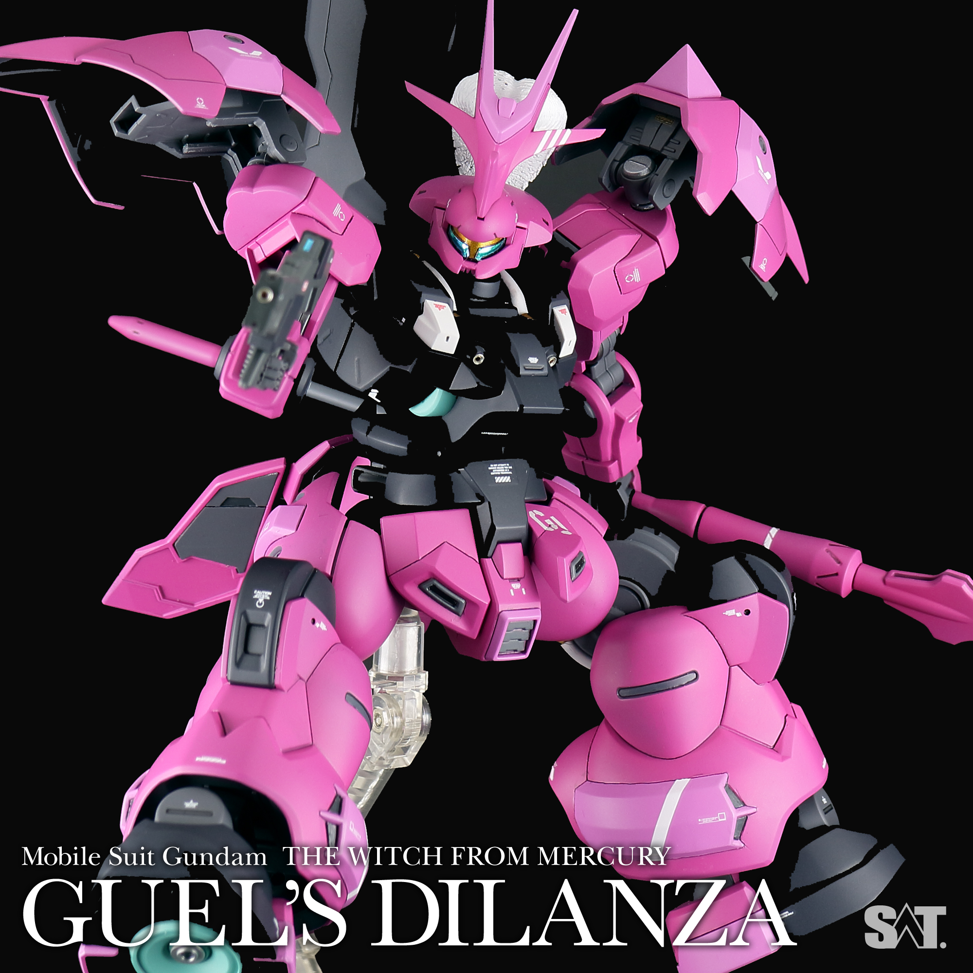 HG ディランザ (グエル専用機)｜SATさんのガンプラ作品｜GUNSTA