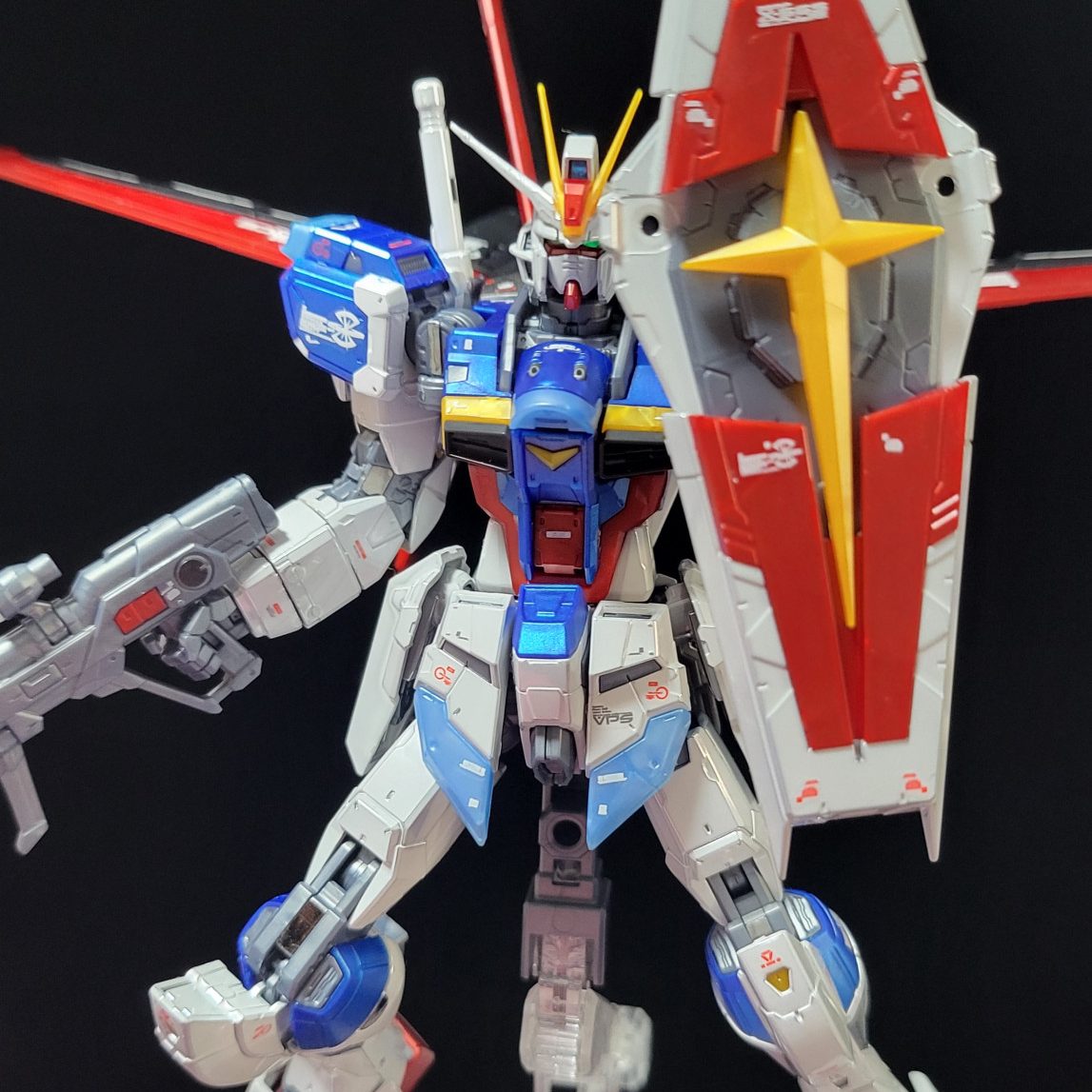 RGフォースインパルスガンダムチタニウムフィニッシュ｜きさらぎさんの