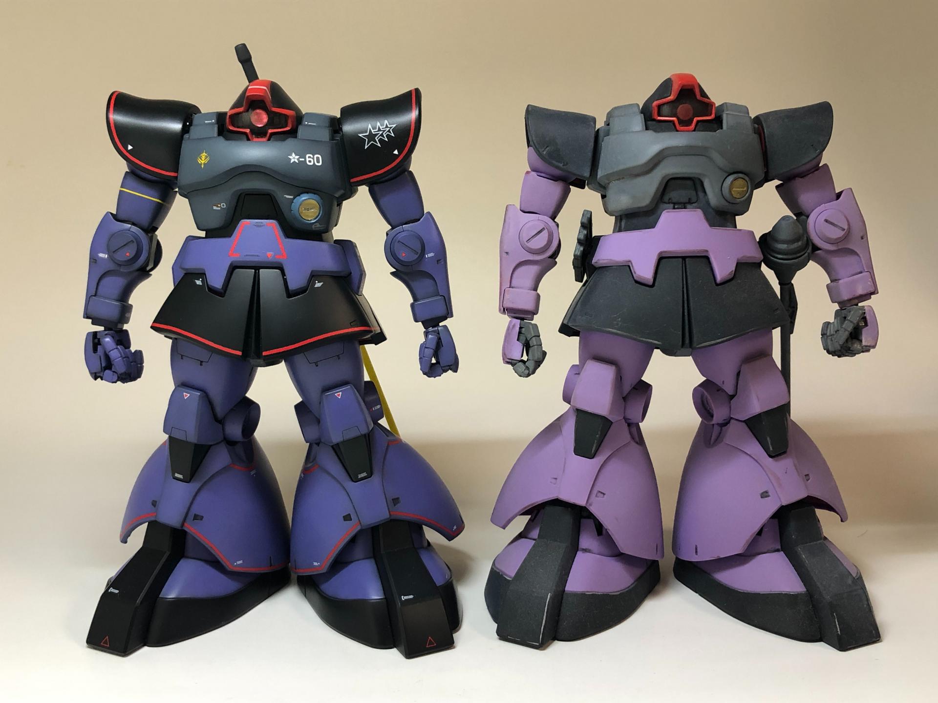 MG 1/100 MS-09 ドム 黒い三連星仕様｜tako-yamaさんのガンプラ作品