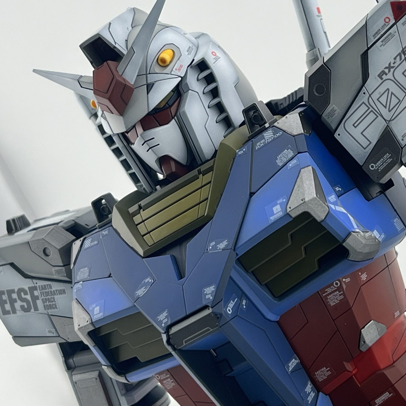 横浜ガンダム胸像｜Payamin_88さんのガンプラ作品｜GUNSTA（ガンスタ）