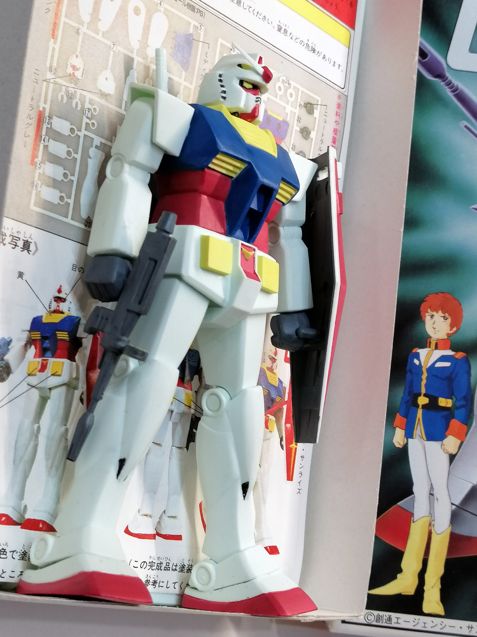 旧キット 1/144ガンダム｜masa16さんのガンプラ作品｜GUNSTA（ガンスタ）