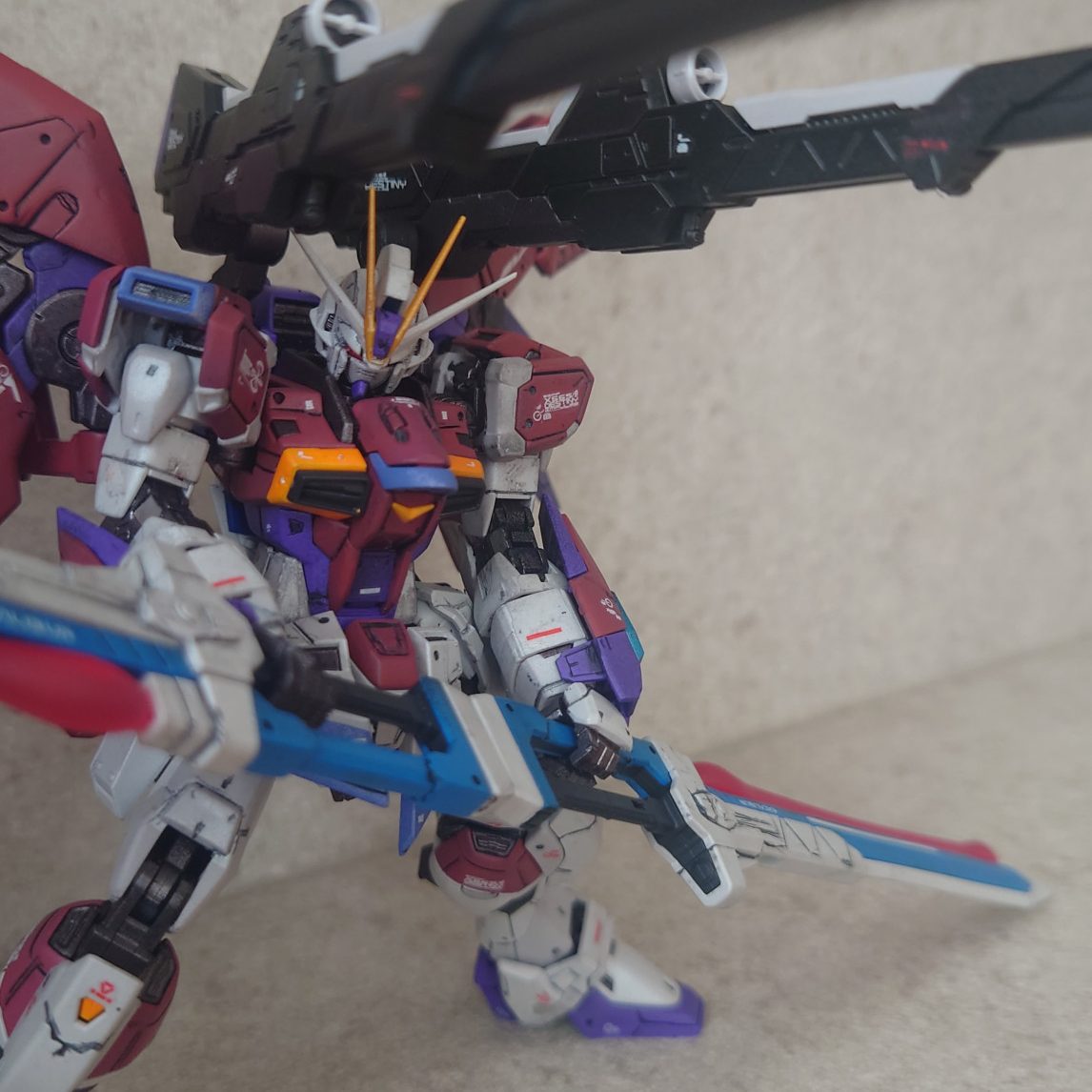 RG デスティニーインパルスガンダム 全塗装｜@mymmさんのガンプラ作品