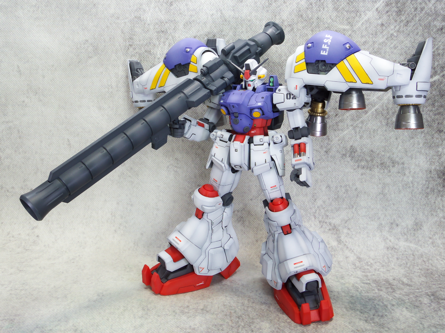 MG ガンダム試作2号機 GP02A サイサリス｜gunplacraftさんのガンプラ