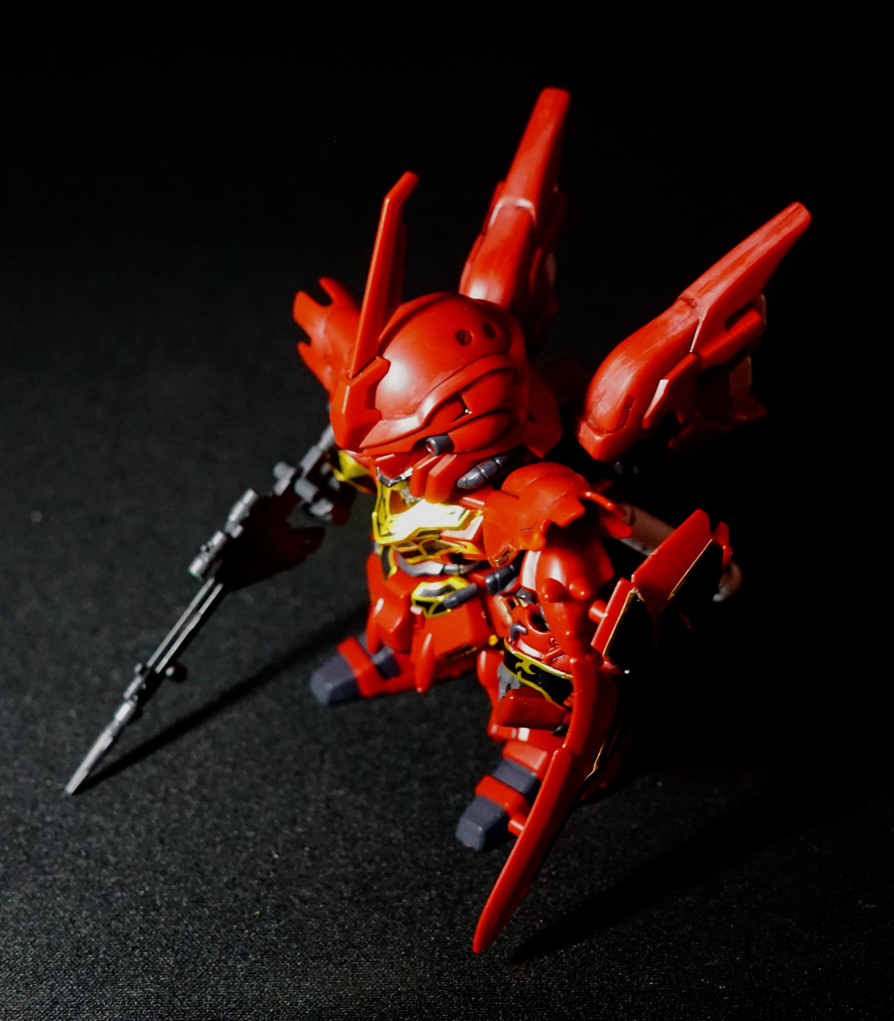 SDガンダム EXスタンダード013 シナンジュ｜しるばにあさんのガンプラ