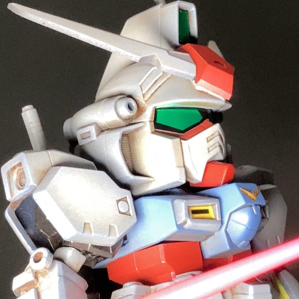 SDガンダム試作1号機 GP01ゼフィランサス｜@jiyu_nitsukuruきあい模型