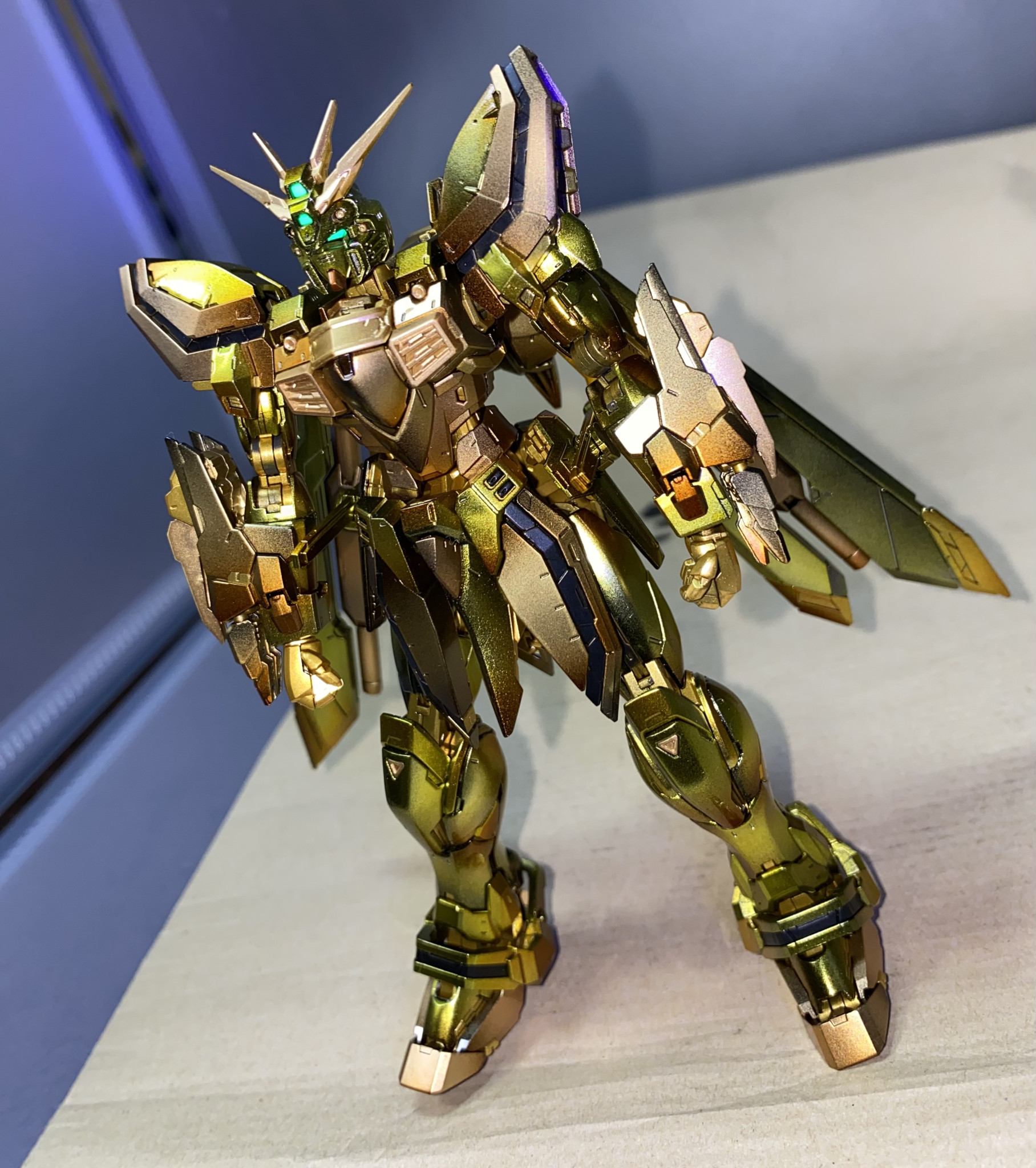 RG ゴッドガンダム ハイパーモード｜かな汰さんのガンプラ作品｜GUNSTA