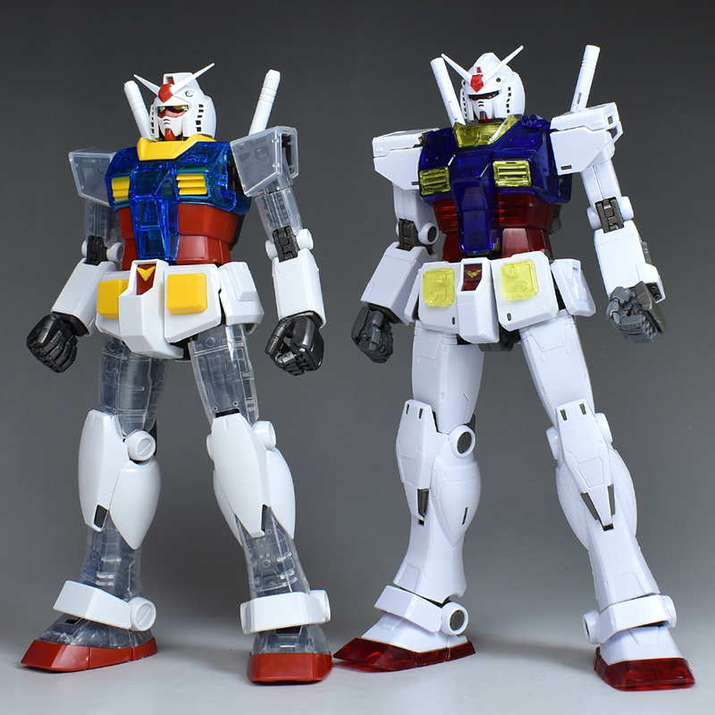 一番くじB賞 MG RX-78-2ガンダム Ver.2.0 ソリッドクリアスタンダード