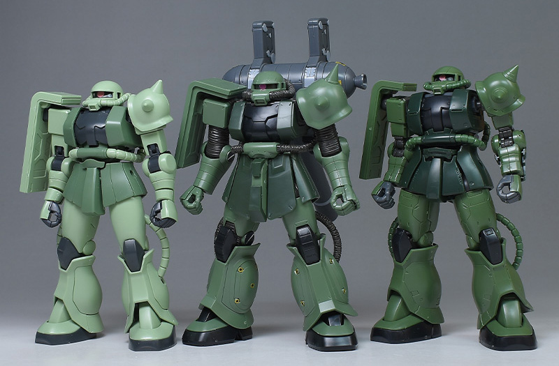 HG 量産型ザク+ビッグ・ガン（GUNDAM THUNDERBOLT Ver.） レビュー