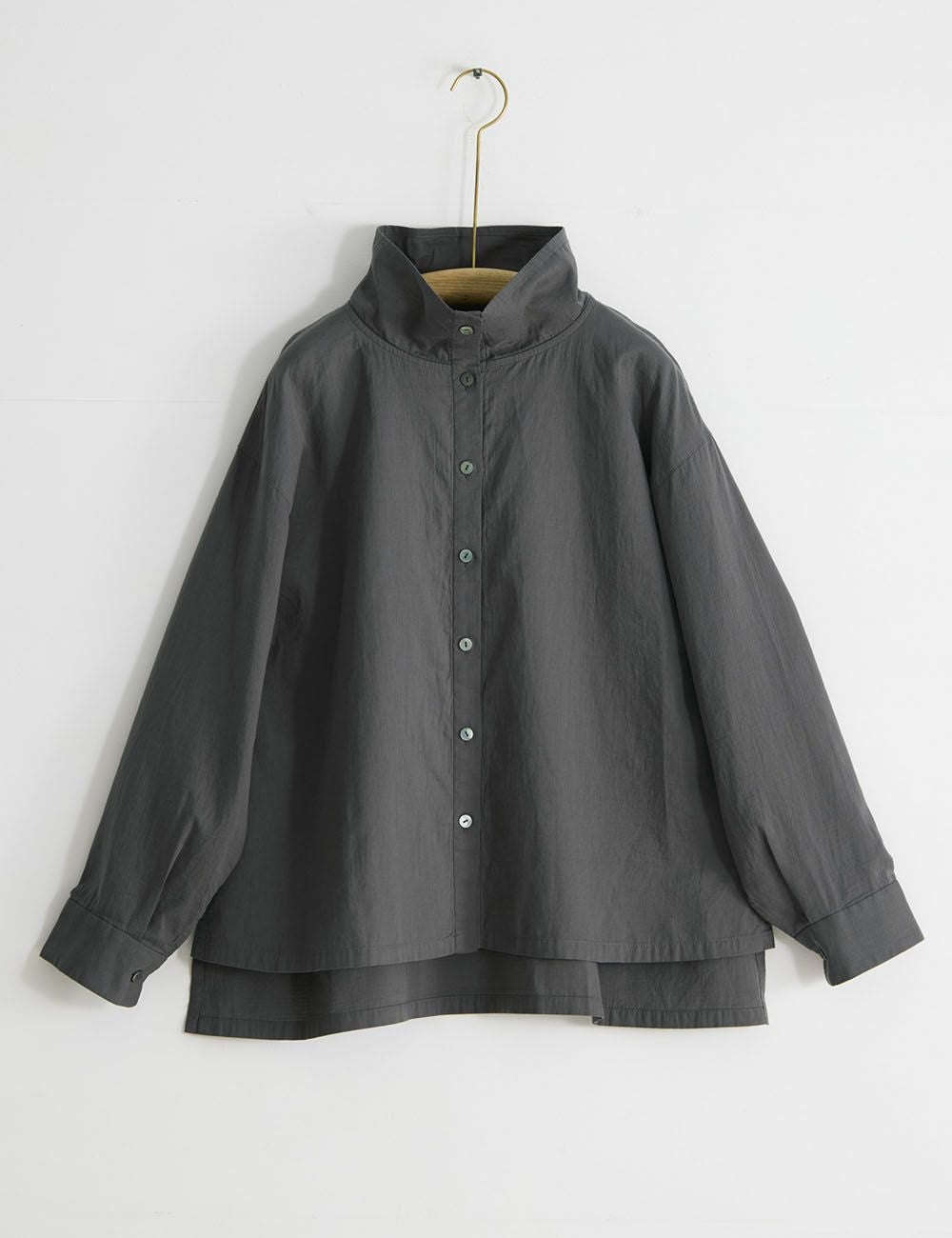 コットンダブルガーゼ ブラウス駒草（こまくさ） | 石見銀山 群言堂