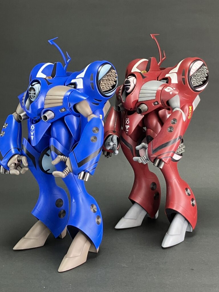 ハセガワ 1/72 クァドラン・ロー マックス（劇場版）塗装完成レビュー