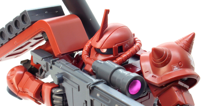 ガンプラ】HG 1/144 シャア専用ザクII レビュー（THE ORIGIN版