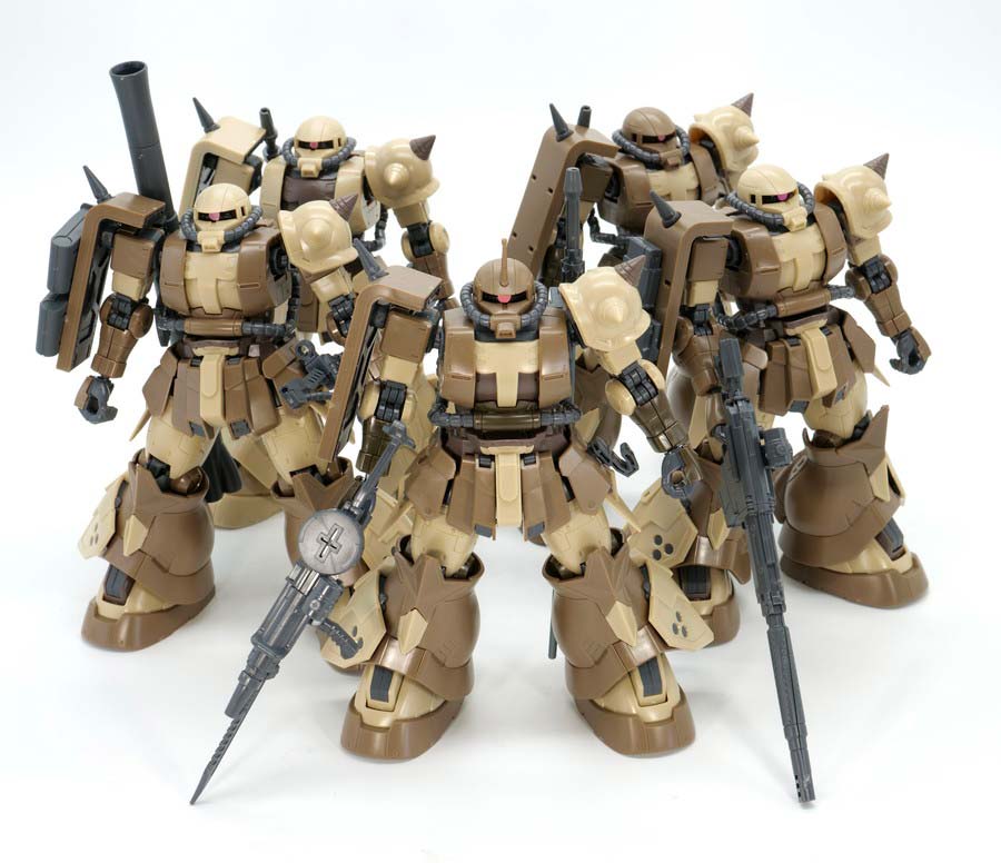 ガンプラ】HG 1/144 高機動型ザク地上用（ダナン機） レビュー