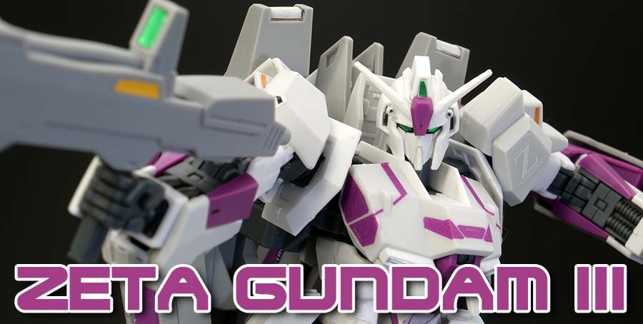 ガンプラ】HGUC ゼータガンダム3号機 初期検証型 レビュー【ガンダム