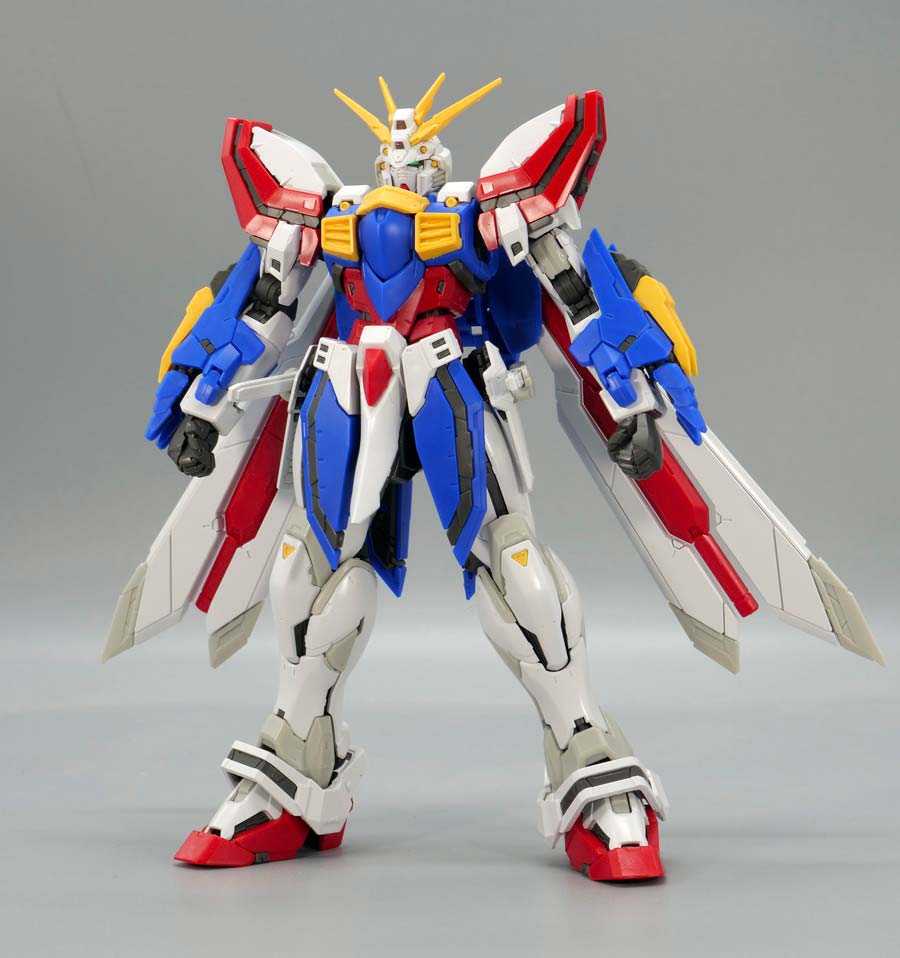 ガンプラ】RG 1/144 ゴッドガンダム レビュー | ポッチのガンプラ＋