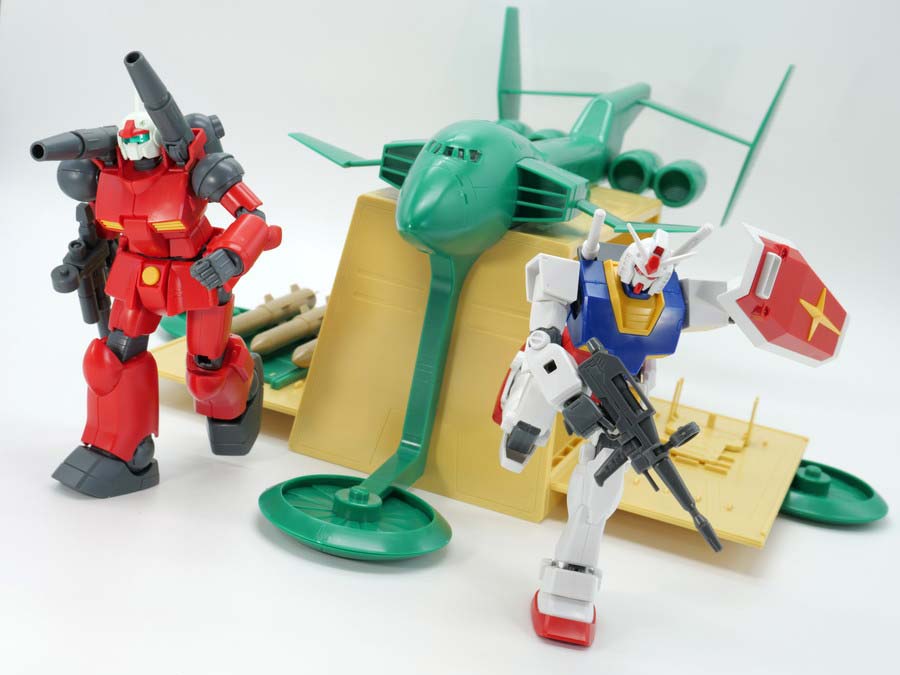 ガンプラ】EXモデル 1/144 ガンペリー レビュー | ポッチのガンプラ＋