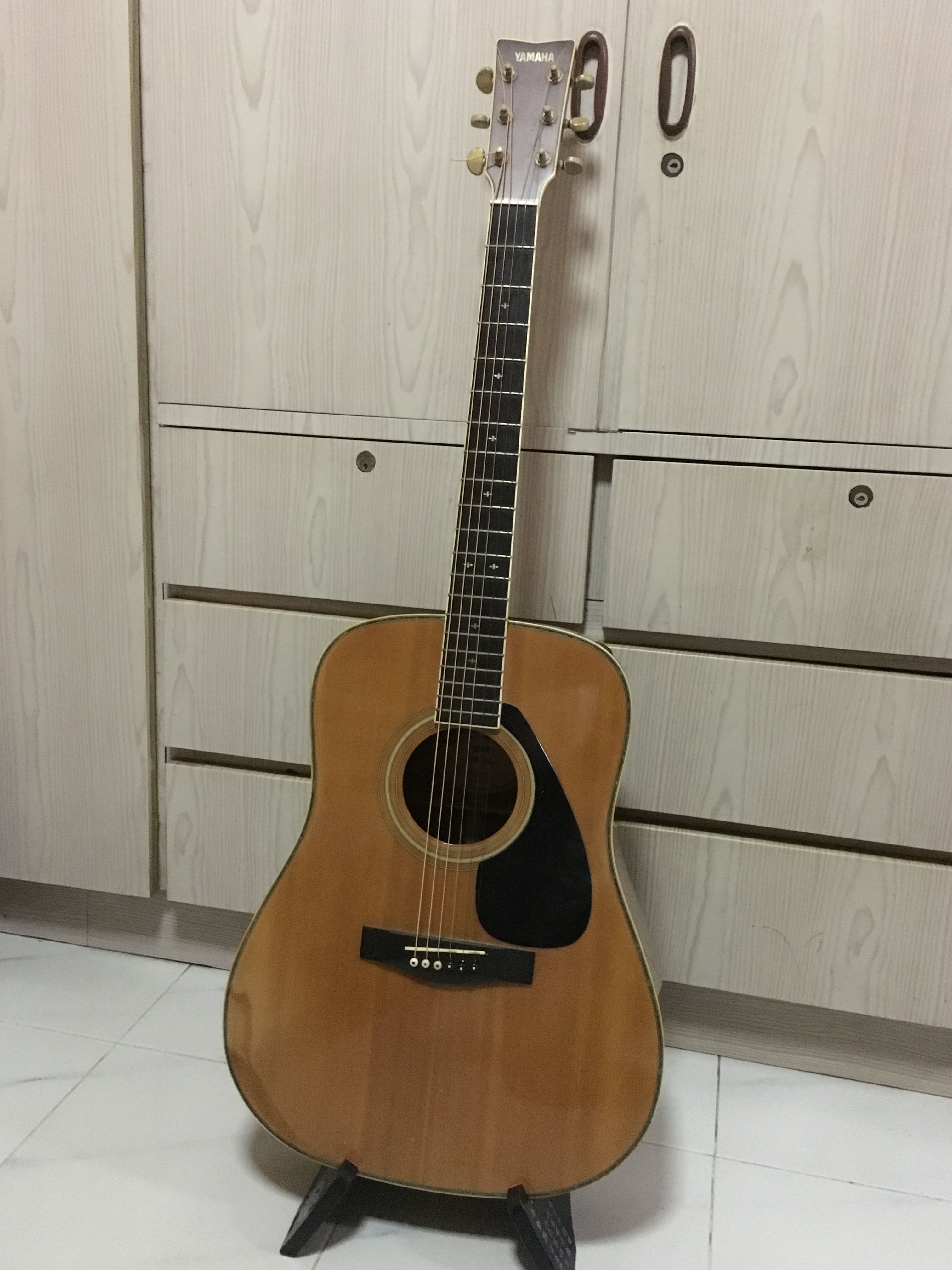 Yamaha DW-5S bone saddle & JJB 330 pickup installation – Guitarbear