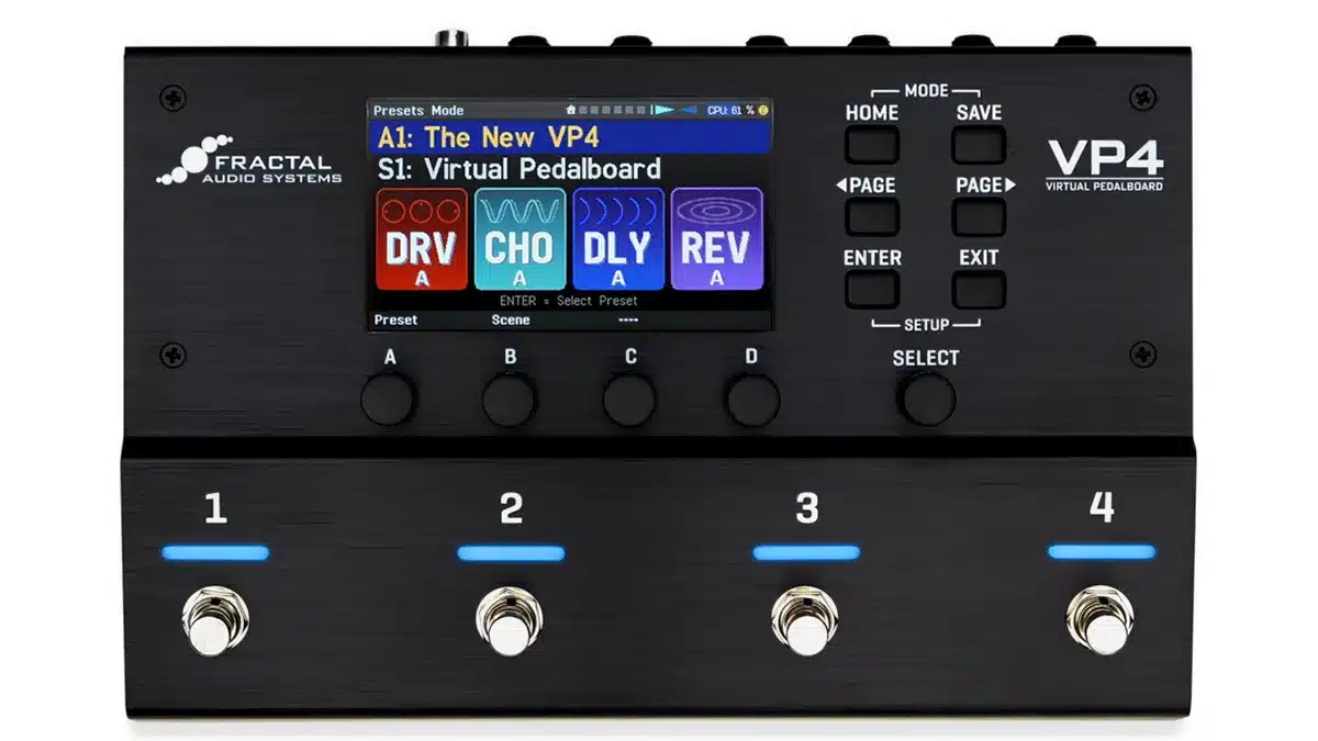 Fractal Audio VP4: A New Era Of Digital Effects - Guitar Bomb