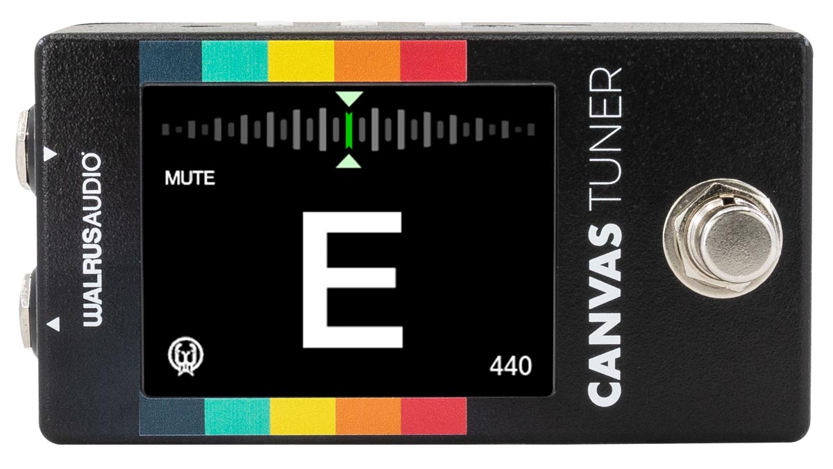 WALRUS AUDIO／Canvas tuner〜ギタリストなら必ず持っておきたい最新