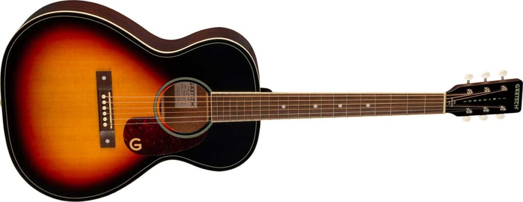 グレッチより、小ぶりなパーラー・ボディとコンサート・ボディの“Jim