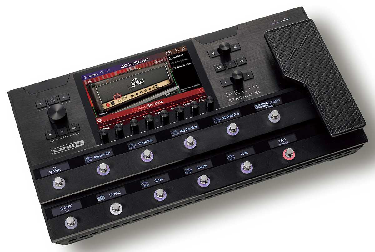 LINE 6／HELIX STADIUM XL FLOOR〜画期的なモデリング＆機能を新搭載