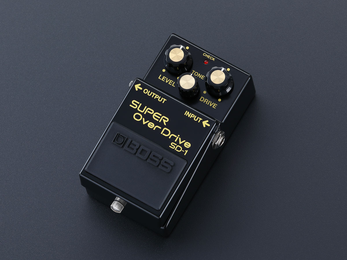 BOSS SD-1の40周年とMT-2の30周年を記念したアニバーサリー・モデル