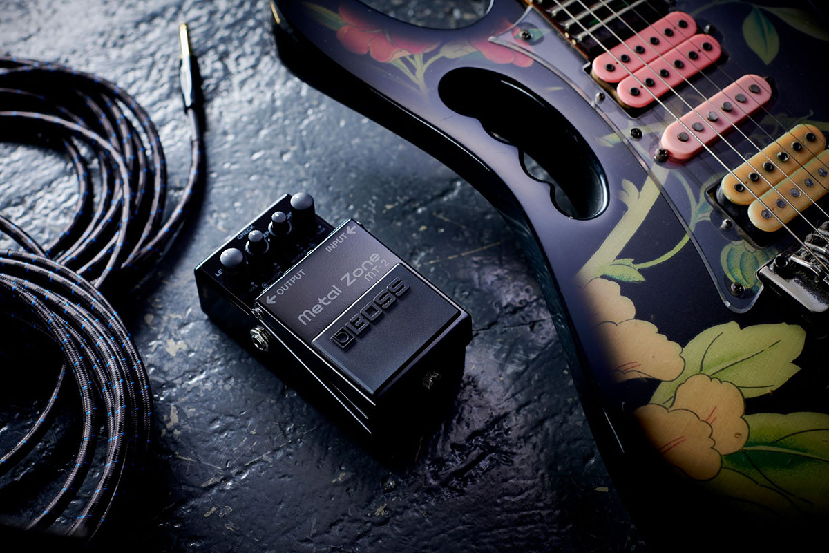 BOSS SD-1の40周年とMT-2の30周年を記念したアニバーサリー・モデル