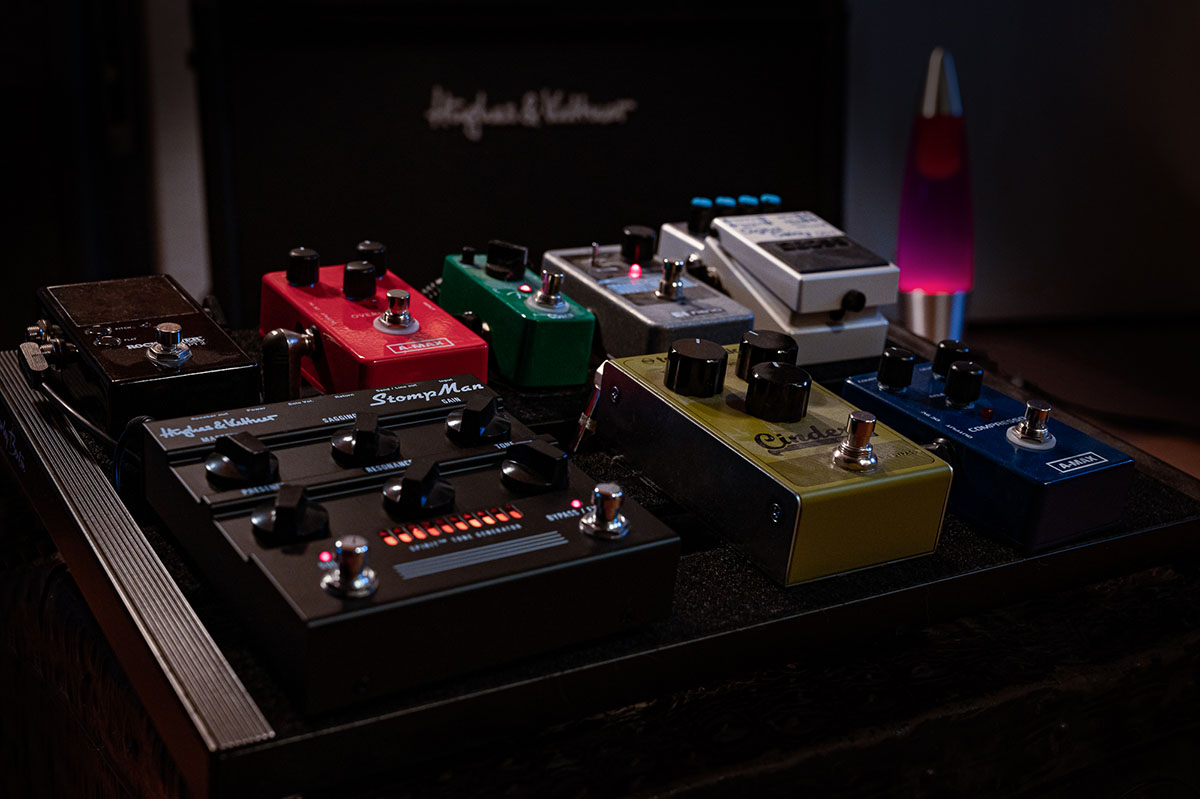 ヒュース＆ケトナーのストンプボックス型ギター・アンプ“Spirit