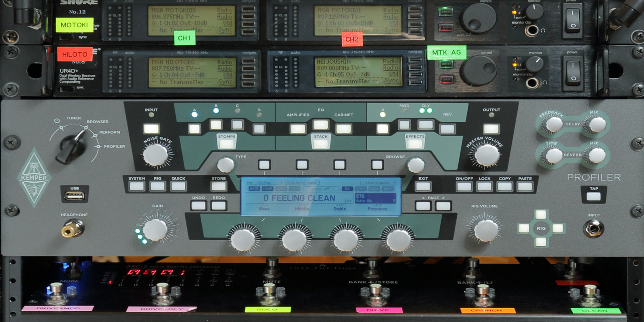 Mrs. GREEN APPLEのギタリスト、若井滉斗の音色を作り出すサウンド