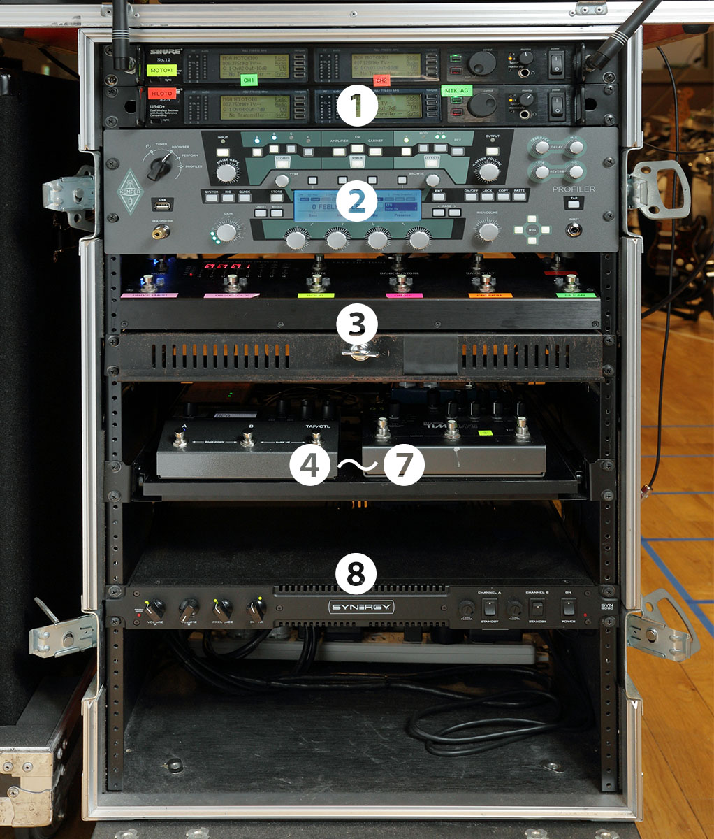 Mrs. GREEN APPLEのギタリスト、若井滉斗の音色を作り出すサウンド