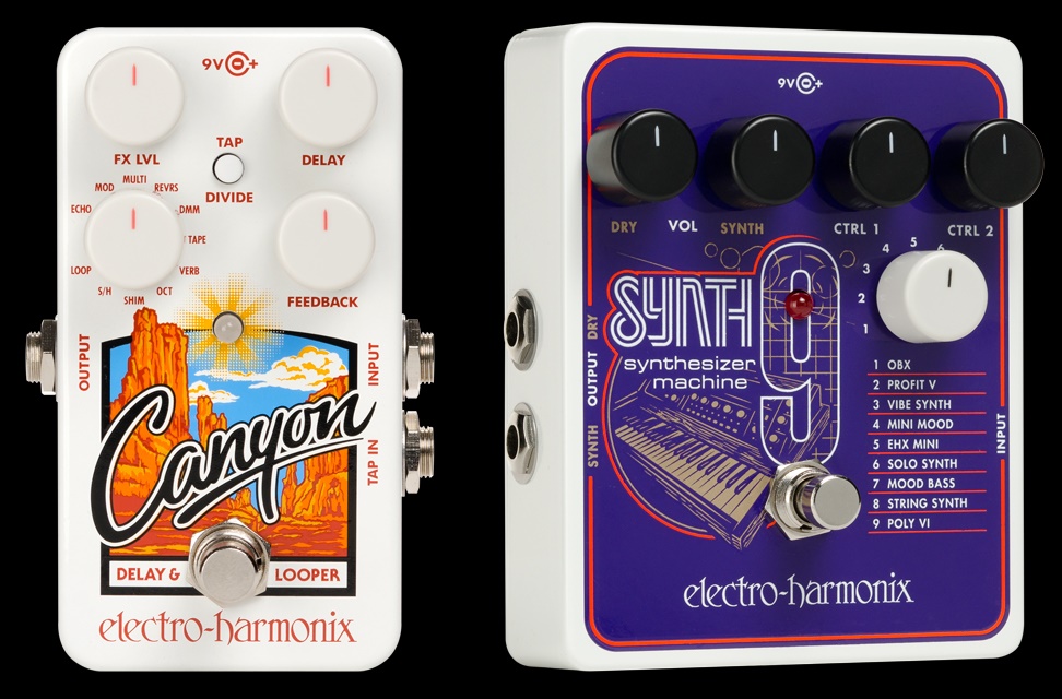ディレイ/ルーパー&ギター/ベースシンセ】electro-harmonixより”Canyon