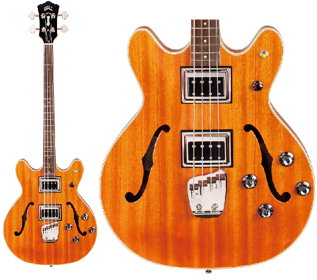 エレキベース】GUILD セミアコベースが復活 ”STARFIRE BASS II” ～1967