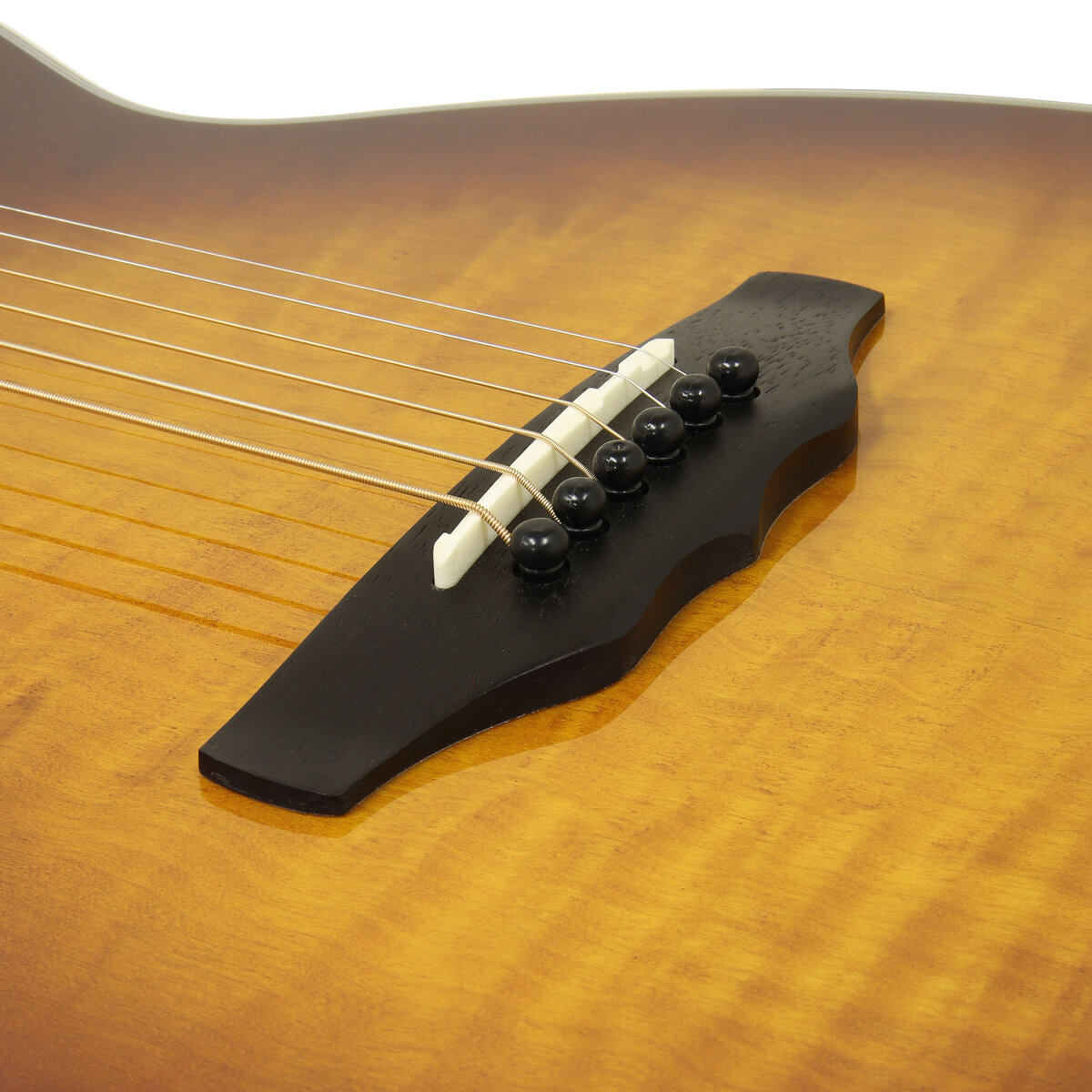 Aria APE-100｜マホガニーをくりぬいたボディにフレイムメイプルトップ