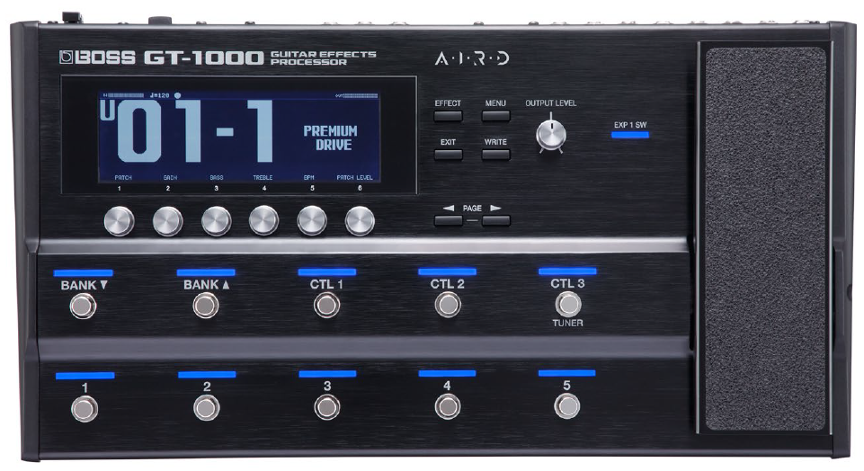 NAMM2018:マルチエフェクター】-BOSS- “GT-1000” 最高クラスの音質を