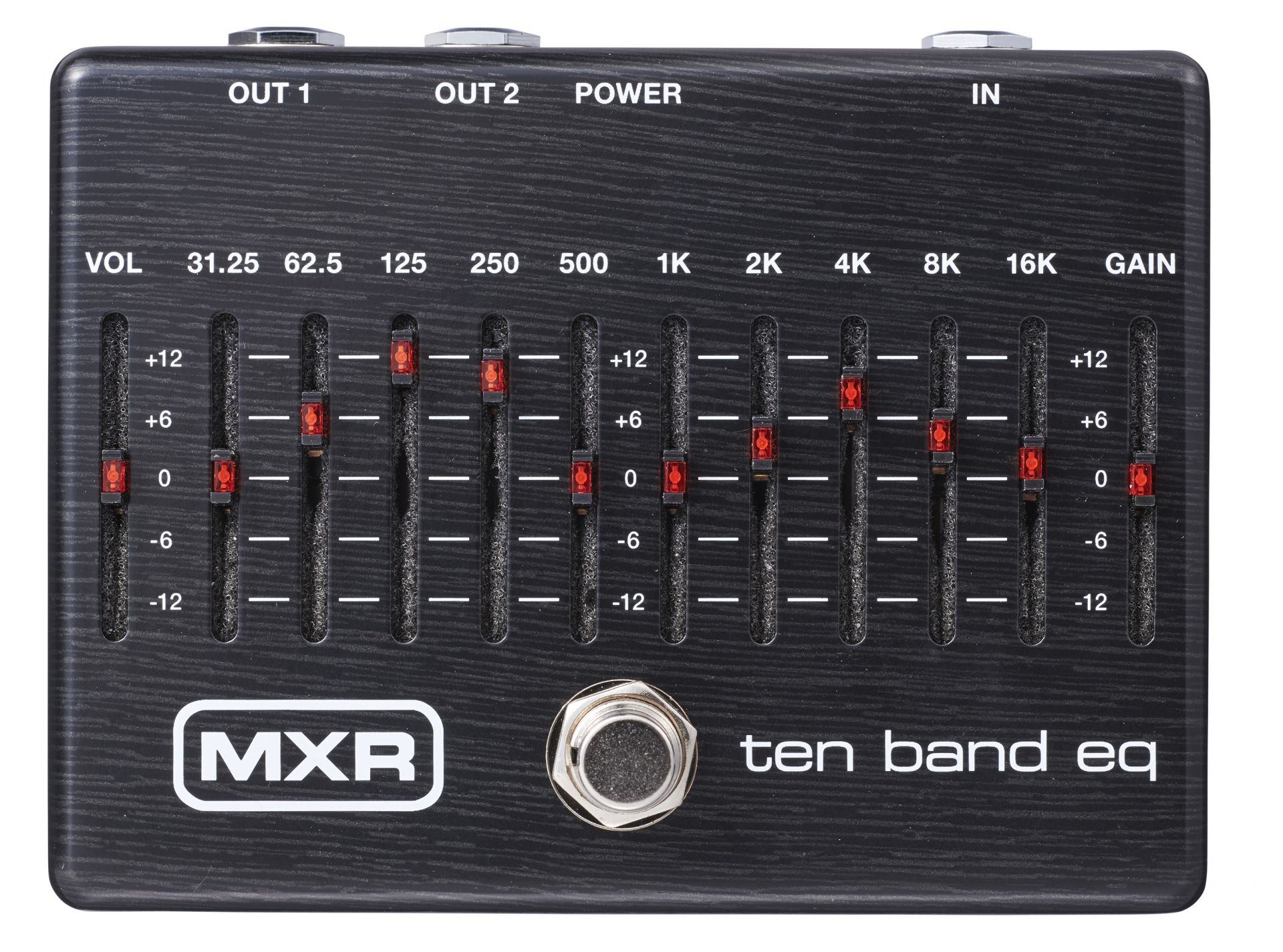イコライザー】-MXR-定番10バンド・グラフィックイコライザー「M108S