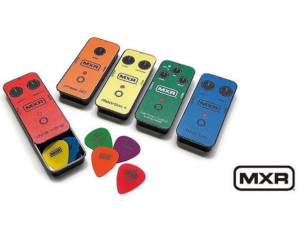 ピック＆ピックケース】-MXR-エフェクターファン垂涎！MXRペダルの