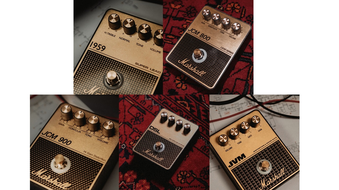 Marshall オーバードライブエフェクターシリーズ】伝説のトーンを