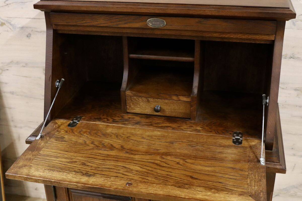 GMGS281○蝦夷民芸家具 / EZO えぞ民藝 ライティングビューロー デスク