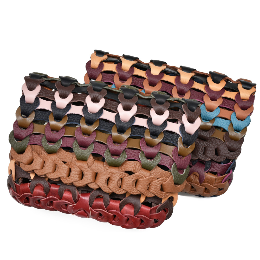 il micio（イル ミーチョ）イントレチャートレザーミニクラッチバッグ