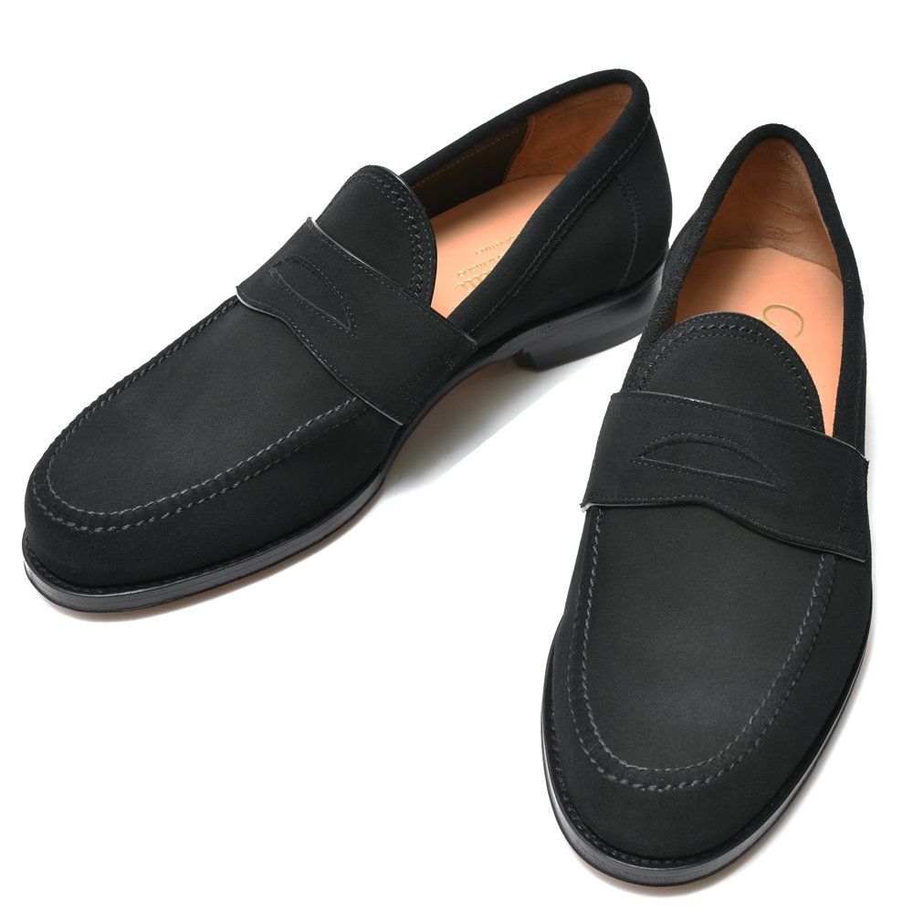 F.LLI Giacometti（フラテッリジャコメッティ）カーフスエードコイン