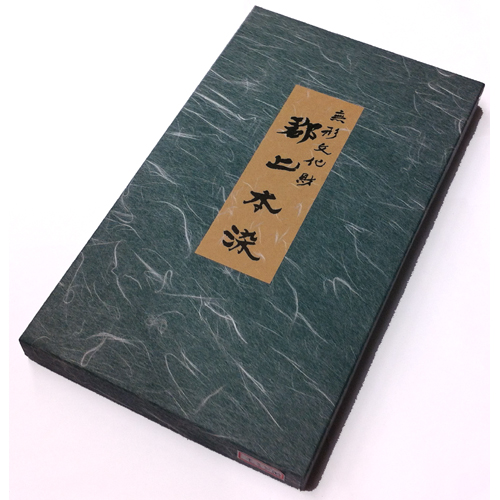 郡上本染 テーブルセンター 鮎(3匹) | 渡辺染物店｜郡上八幡屋-特産品通販-